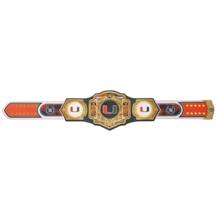 Miami Hurricanes Legacy Wrestling Belt