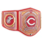 Cincinnati Red MLB Wrestling Championship Belt