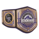 Colorado Rockies Wrestling Championship Belt