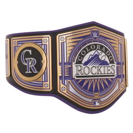 Colorado Rockies Wrestling Championship Belt