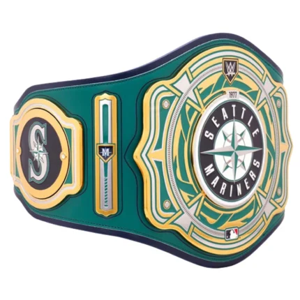 Seattle Mariners MLB Wrestling Championship Belt