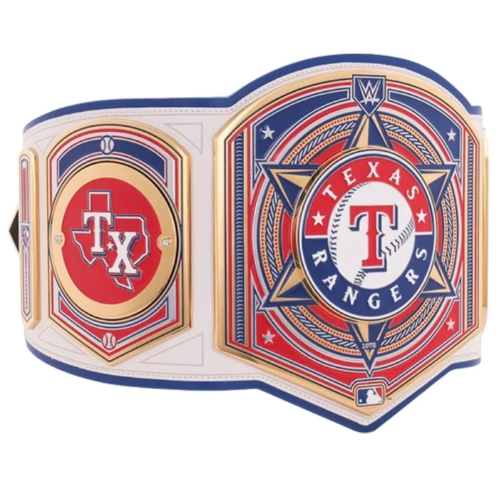 Texas Rangers Wrestling Championship Belt