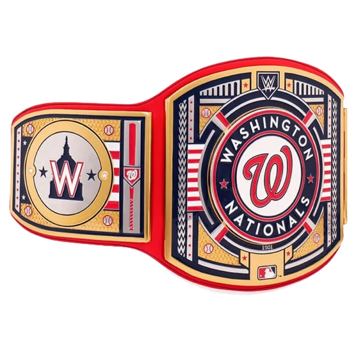 Washington National MLB Wrestling Championship Belt