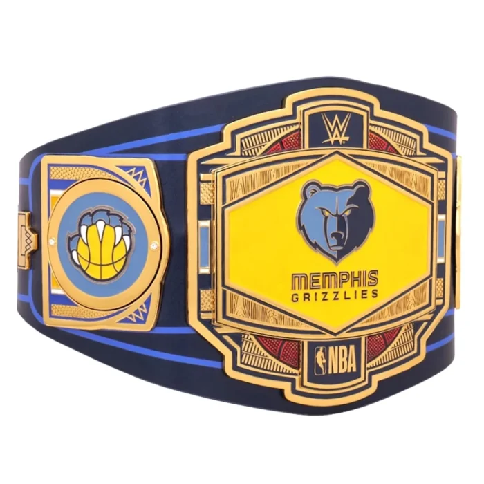Memphis Grizzlies Wrestling Championship Belt