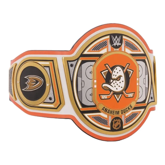 Anaheim Ducks Wrestling Championship Belt