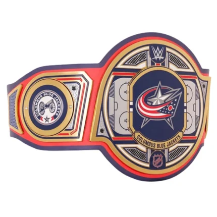 Columbus Blue Jacket Wrestling Championship Belt