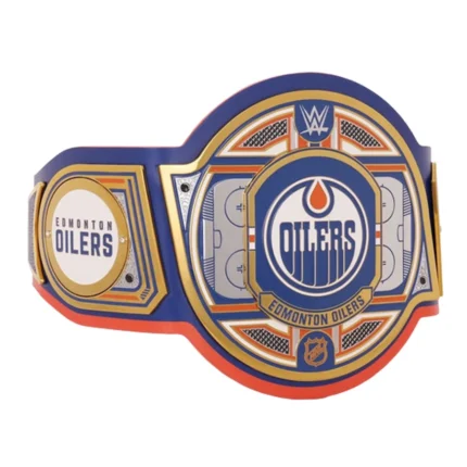 Edmonton Oilers Canadiens Wrestling Championship Belt