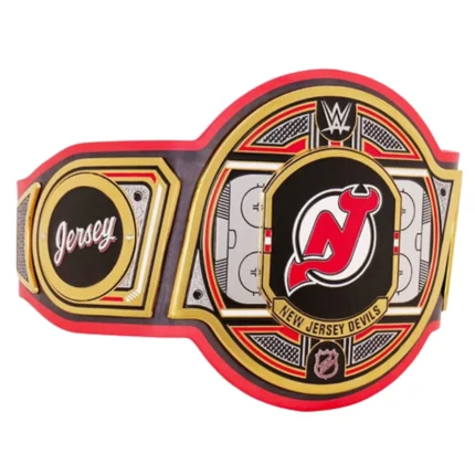 New Jersey Devils Wrestling Championship Belt