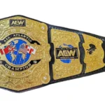 AEW International Wrestling Championship Belt