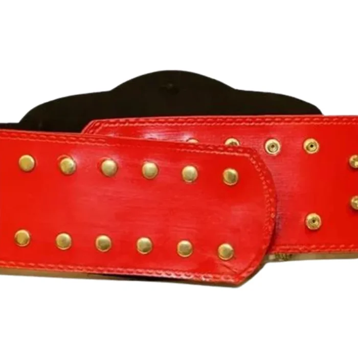 NWA Domed globe Wrestling Championship Belt -- Red Strap