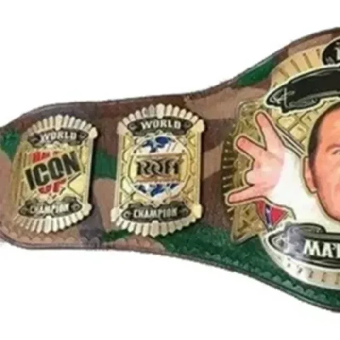 Matt Hardy Custom World Heavyweight Championship Belt