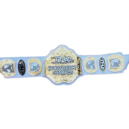 TNA World Heavyweight Wrestling Championship Belt - White Strap