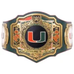 Miami Hurricanes Legacy Wrestling Belt
