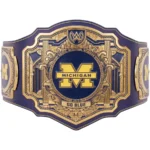 Michigan Wolverines Legacy Wrestling Belt