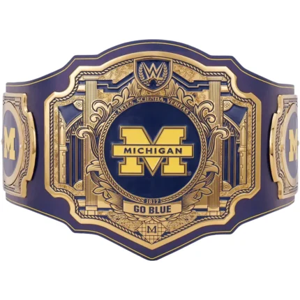 Michigan Wolverines Legacy Wrestling Belt