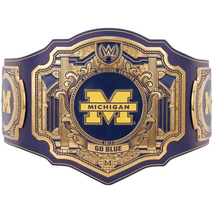 Michigan Wolverines Legacy Wrestling Belt