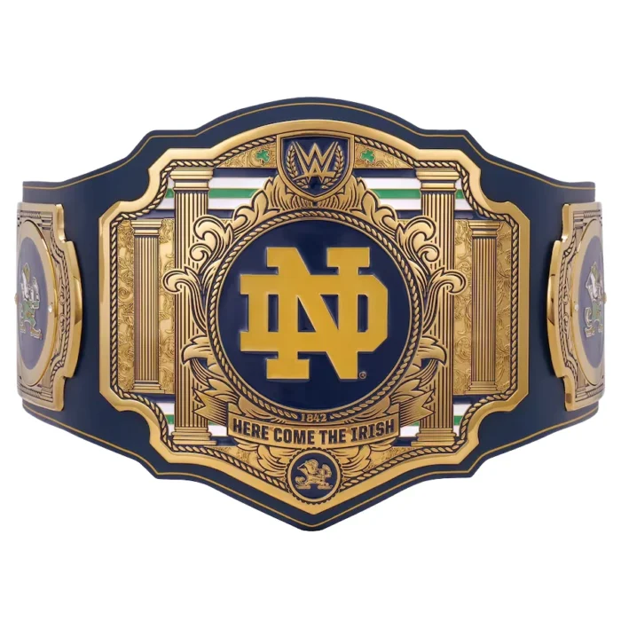 Notre Dame Fighting Irish Legacy Wrestling Belt