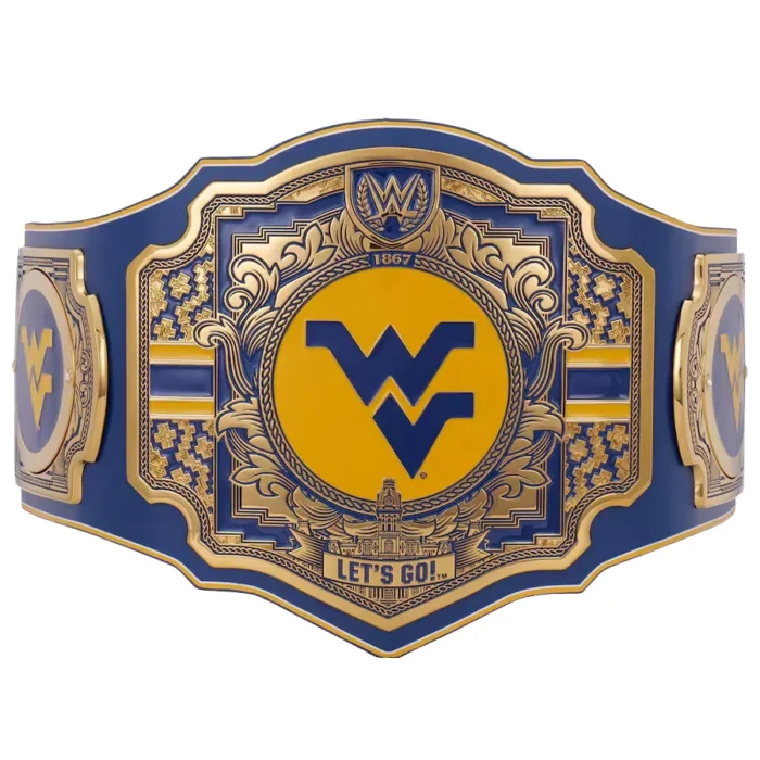 West Virginia Mountaineers Legacy Wrestling Belt