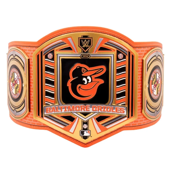Baltimore Orioles MLB Wrestling Championship Belt