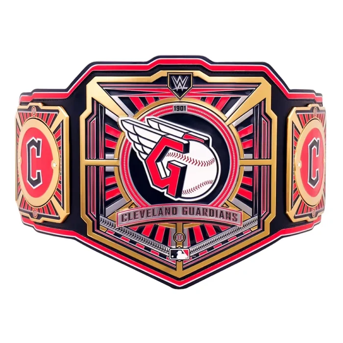 Cleveland Guardians Wrestling Championship Belt