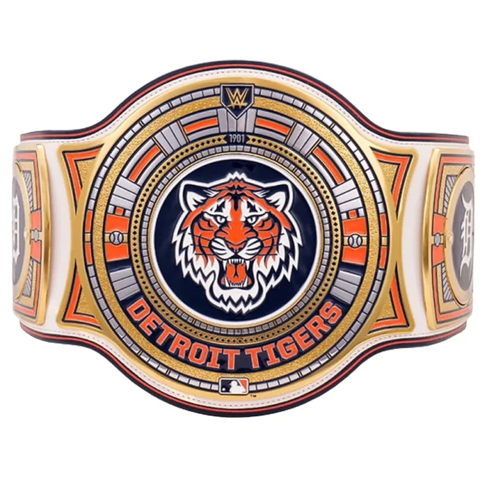 Detroit Tigers Wrestling Championship Title Belt