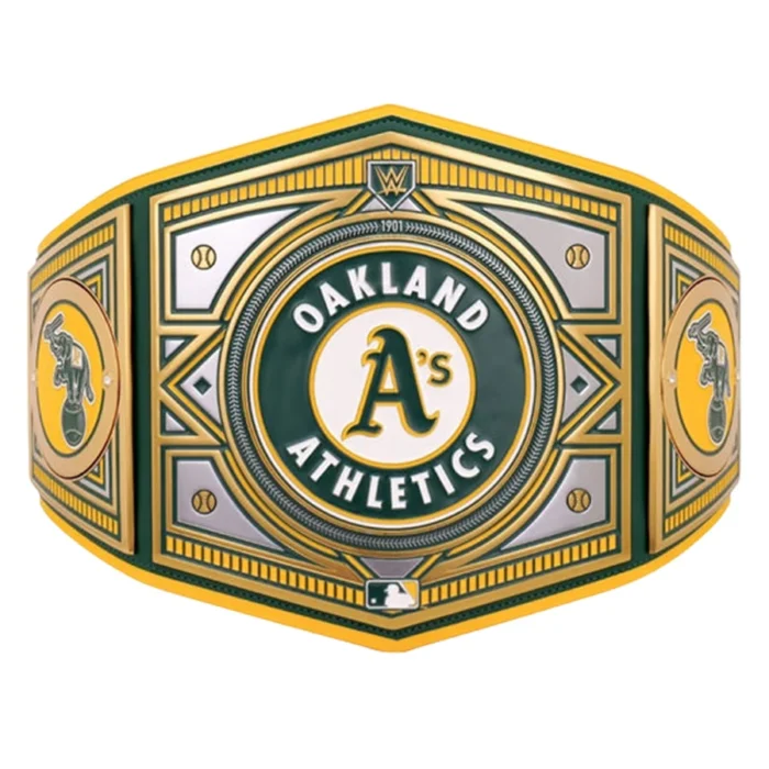 Oakland Athletics Wrestling Championship Belt