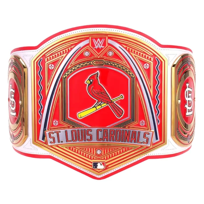 ST. Louis Cardinals MLB Wrestling Championship Belt
