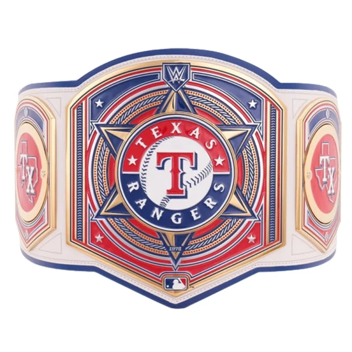 Texas Rangers Wrestling Championship Belt