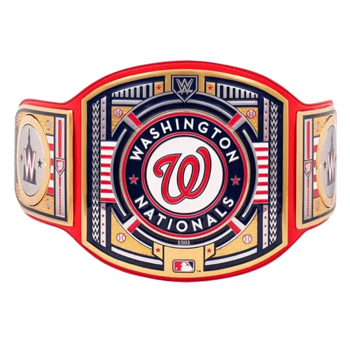 Washington National MLB Wrestling Championship Belt