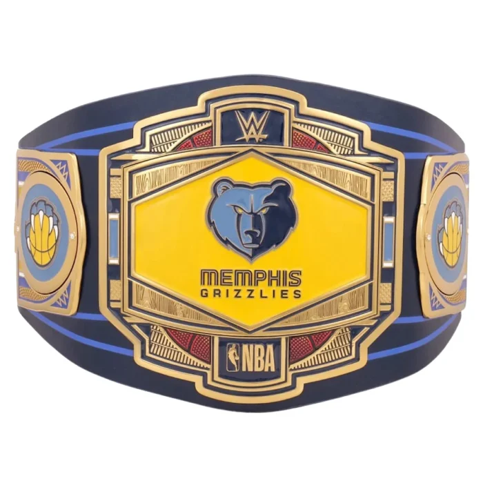 Memphis Grizzlies Wrestling Championship Belt