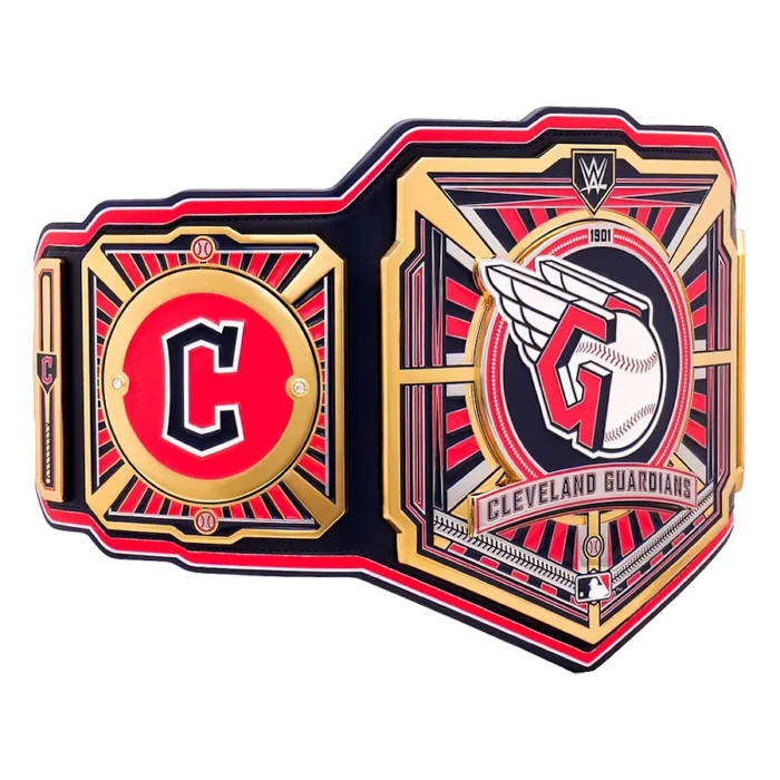 Cleveland Guardians Wrestling Championship Belt