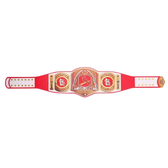 ST. Louis Cardinals MLB Wrestling Championship Belt