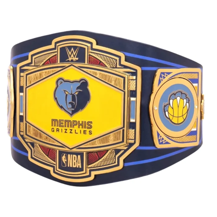 Memphis Grizzlies Wrestling Championship Belt