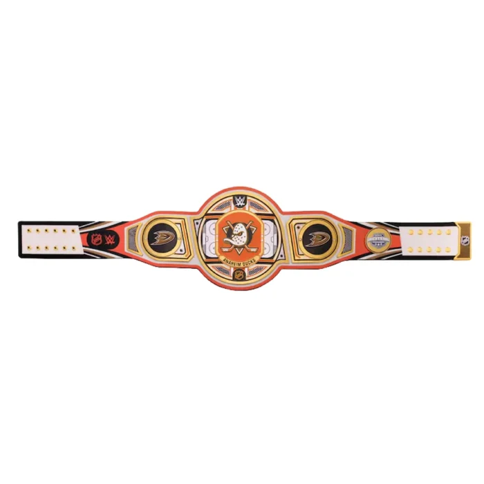 Anaheim Ducks Wrestling Championship Belt