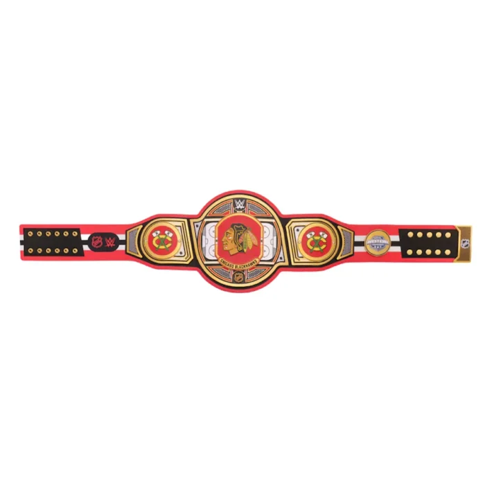 Chicago Blackhawks Wrestling Championship Belt