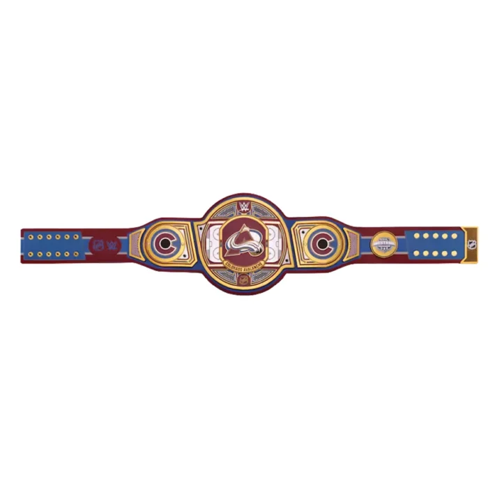 Colorado Avalanche Wrestling Championship Belt