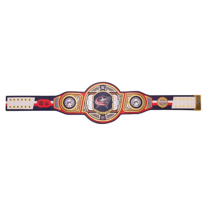 Columbus Blue Jacket Wrestling Championship Belt