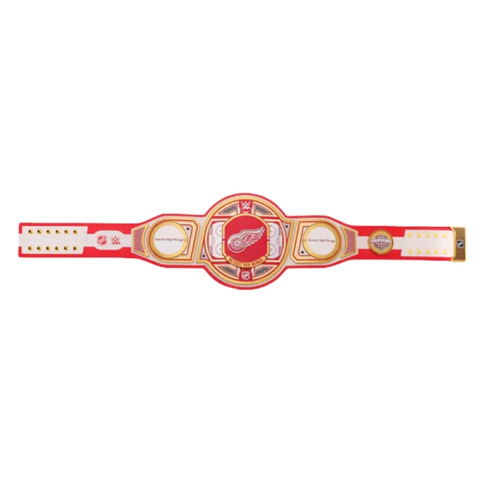 Detroit Red Wings Wrestling Championship Belt