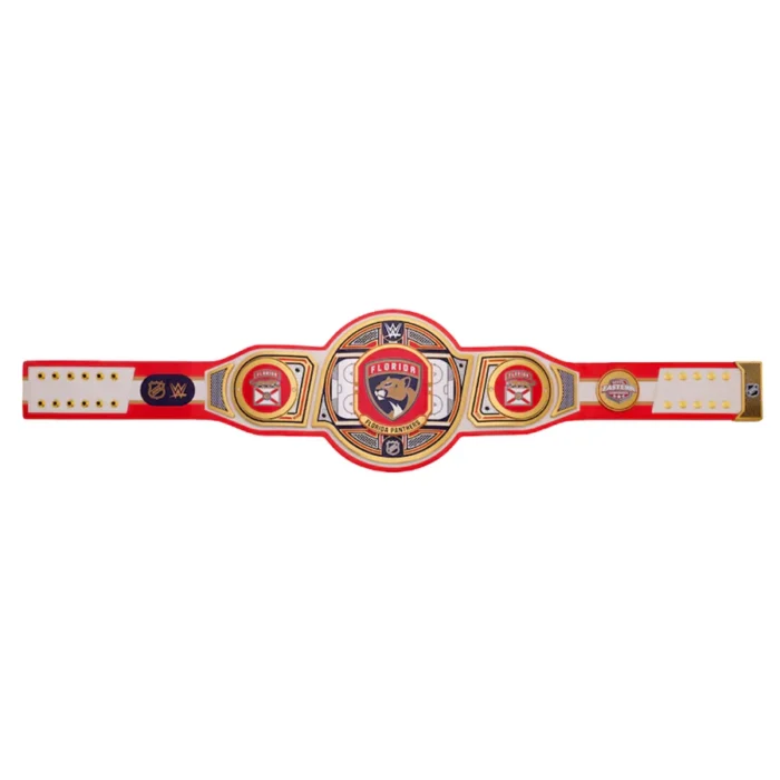 Florida Panthers Wrestling Championship Belt
