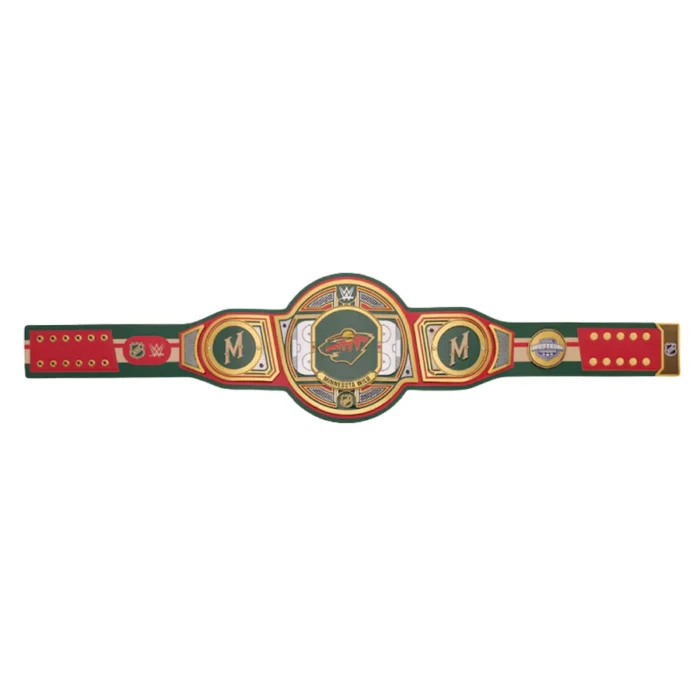 Minnesota Wild Wrestling Championship Belt