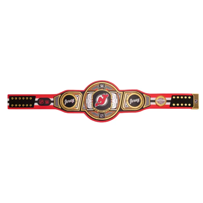 New Jersey Devils Wrestling Championship Belt