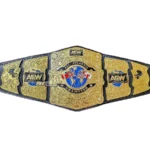 AEW International Wrestling Championship Belt