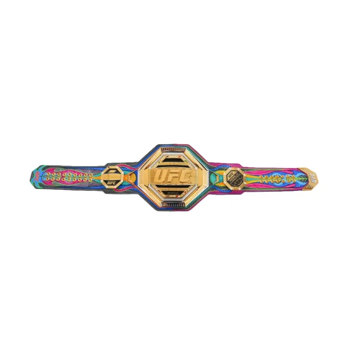 Mexico with Grasso vs. Shevchenko UFC Wrestling Belt