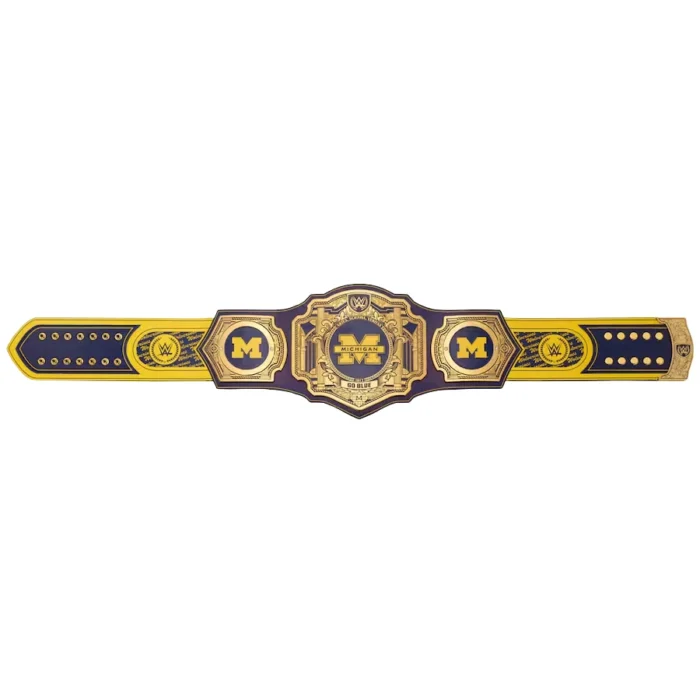 Michigan Wolverines Legacy Wrestling Belt