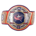 Columbus Blue Jacket Wrestling Championship Belt