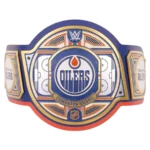 Edmonton Oilers Canadiens Wrestling Championship Belt