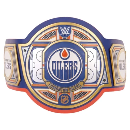 Edmonton Oilers Canadiens Wrestling Championship Belt