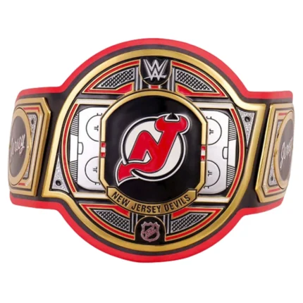 New Jersey Devils Wrestling Championship Belt