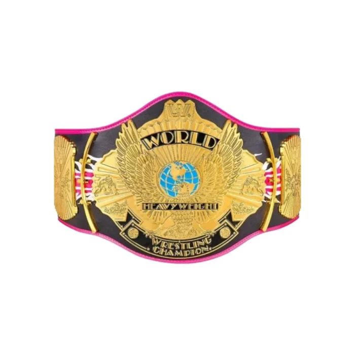 Bret Hart Signature Wrestling Championship Title Belt