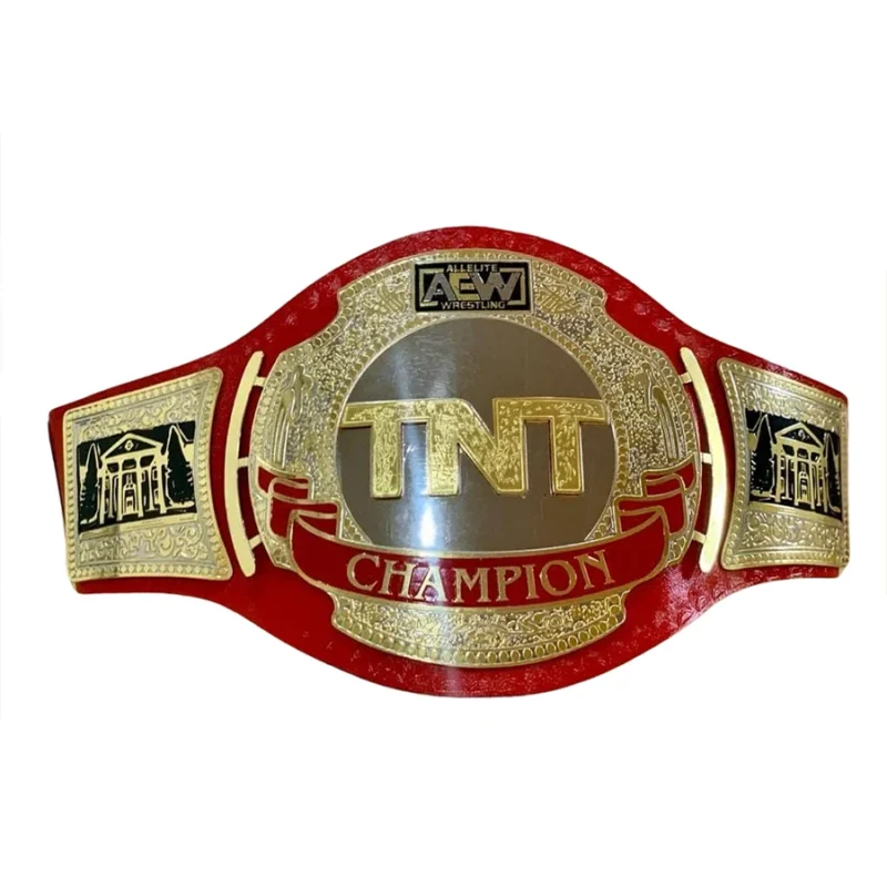 AEW TNT Wrestling Championship Series Belt - Red Strap